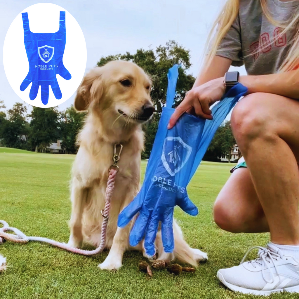 Dog poop gloves clearance